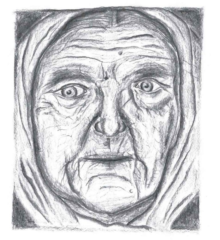 Zyra, weise alte Frau - Beschützerin von Bäumen und Tieren - Schlüsselfigur